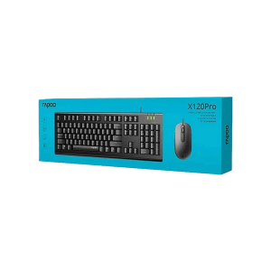 کیبورد و موس Rapoo مدل X120 Pro