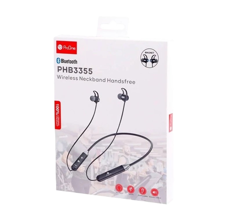 هندزفری بلوتوث گردنی پرووان مدل PHB3355