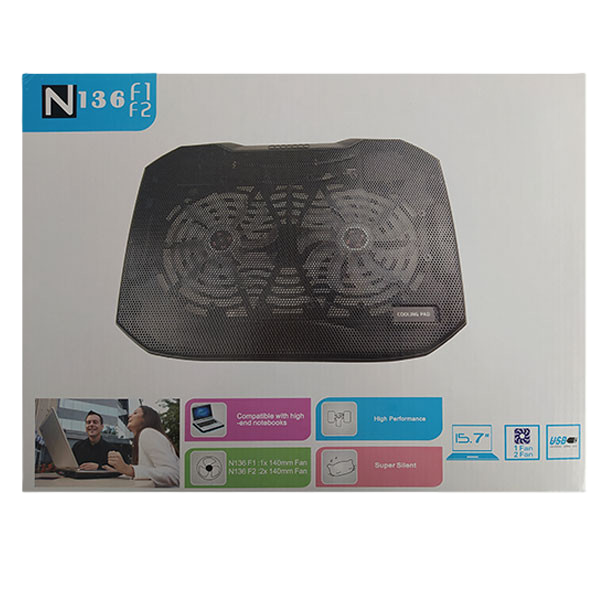 پایه خنک کننده لپ تاپ مدل N136