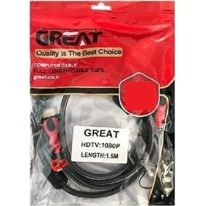 کابل HDMI گریت مدل GR طول 1.5 متر