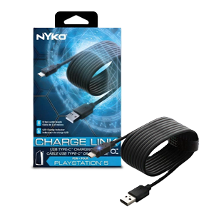 کابل شارژ 2.5 متری Nyko Charge Link USB-B برای PS4
