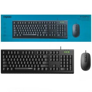 کیبورد و موس Rapoo مدل X120 Pro