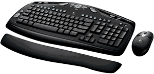 کیبورد و موس لاجیتک Cordless Desktop LX300 Plus